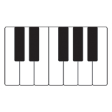 Sheet music and educational materials for piano